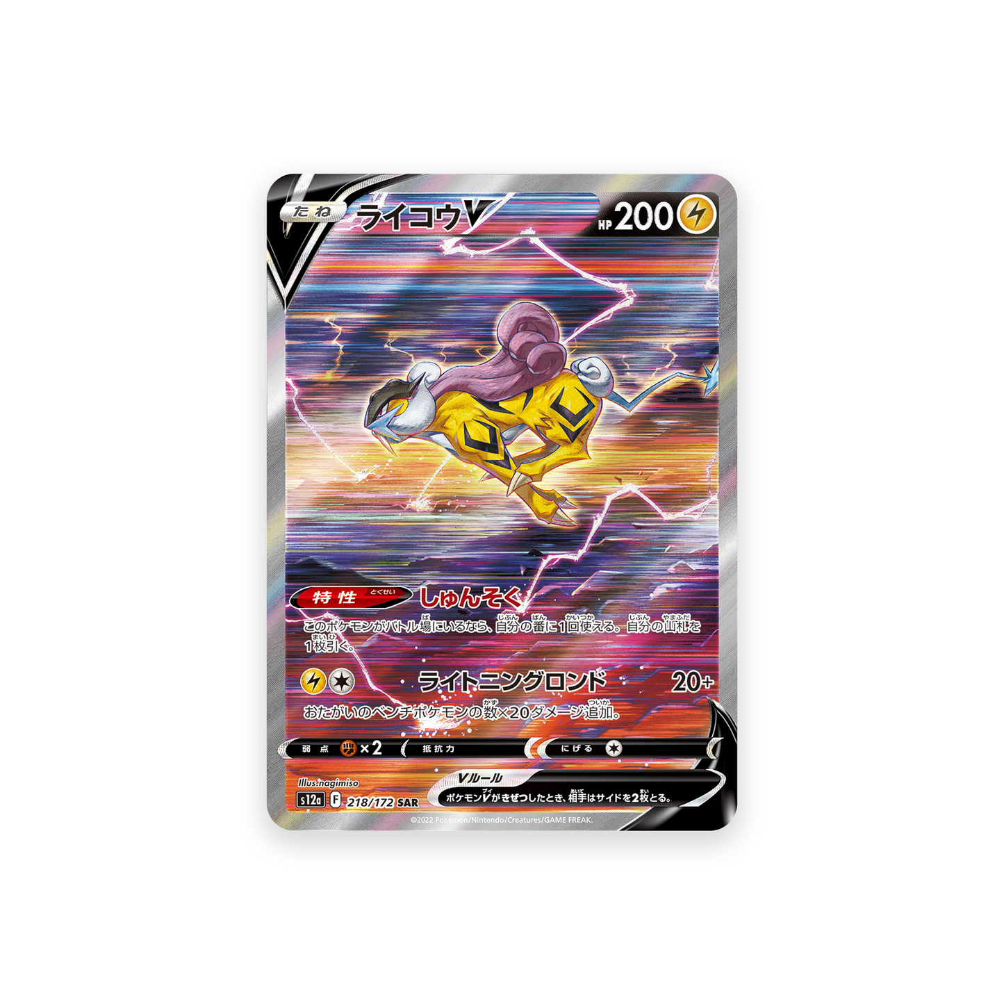 S12A 218/172 Raikou V